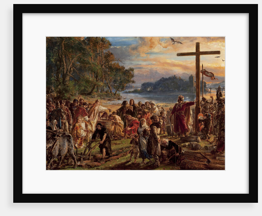 The Christianization of Poland, 966 by Anonymous