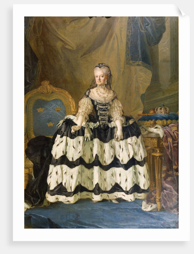 Portrait of Louisa Ulrika of Prussia, Queen of Sweden, 1775 by Anonymous