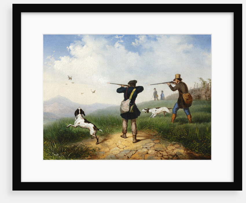 Hunting, 1848 by Anonymous