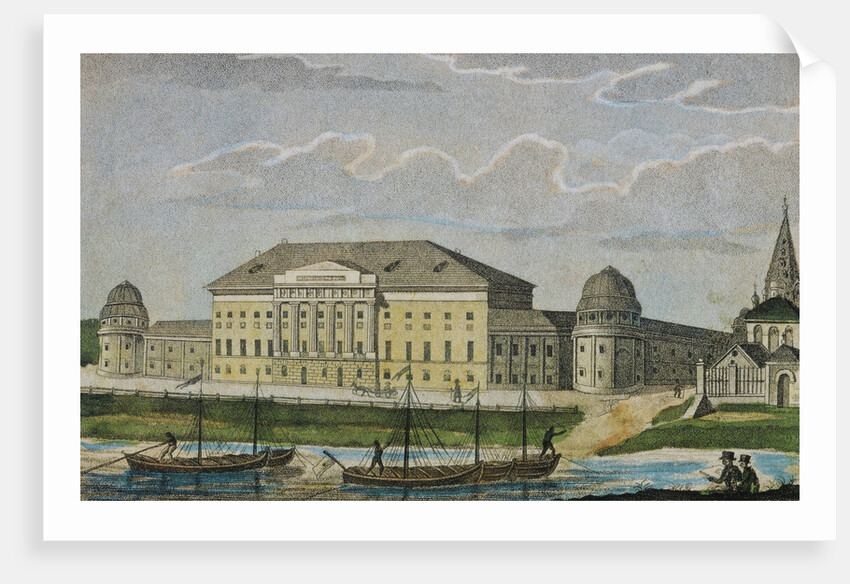 The Kriegskomissariat in Moscow, 1825 by Anonymous