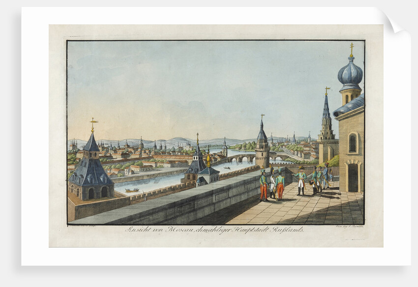 View of Moscow, 1809 by Anonymous