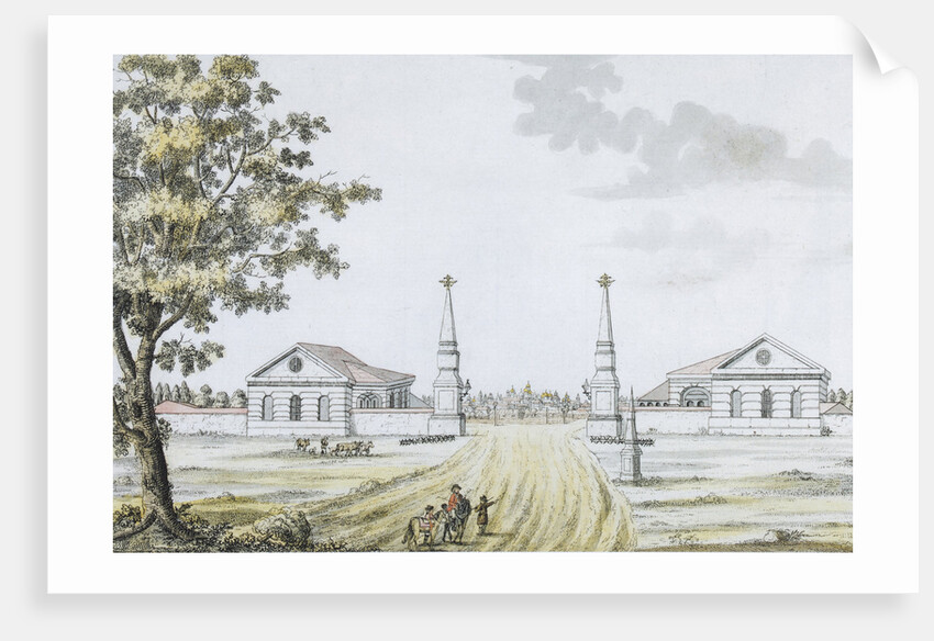 Moscow City Gates, 1792 by Anonymous