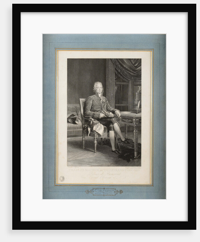Charles Maurice de Talleyrand Périgord, Prince de Bénévent, ca 1808 by Anonymous