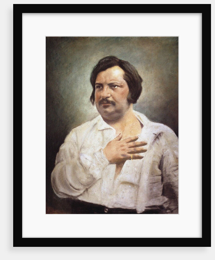 Honoré de Balzac, 1842 by Anonymous