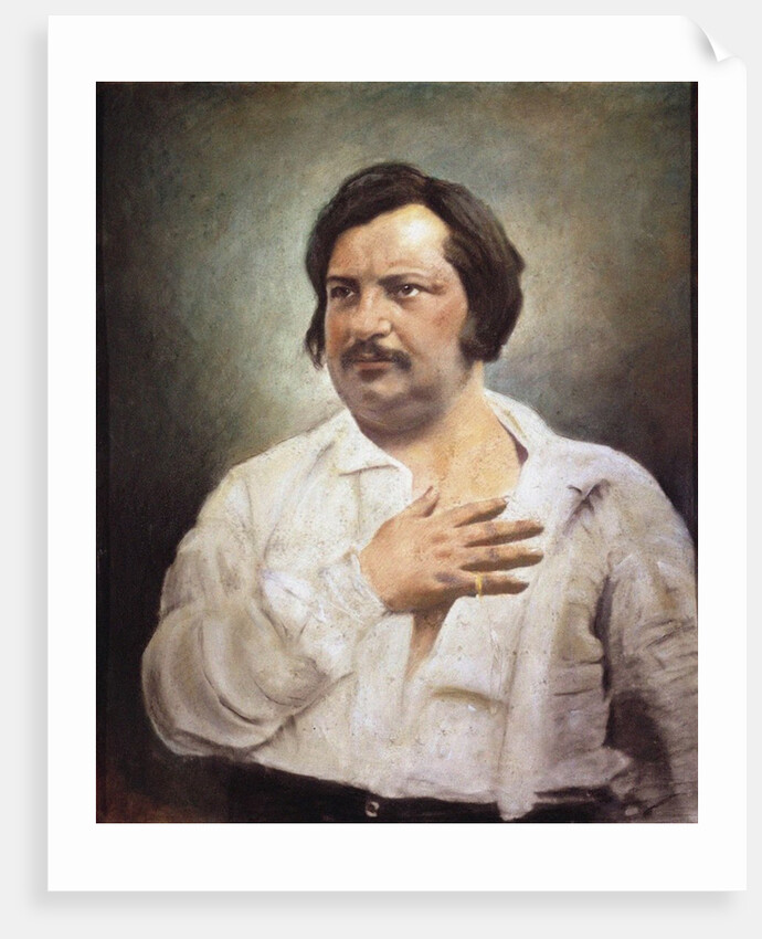 Honoré de Balzac, 1842 by Anonymous