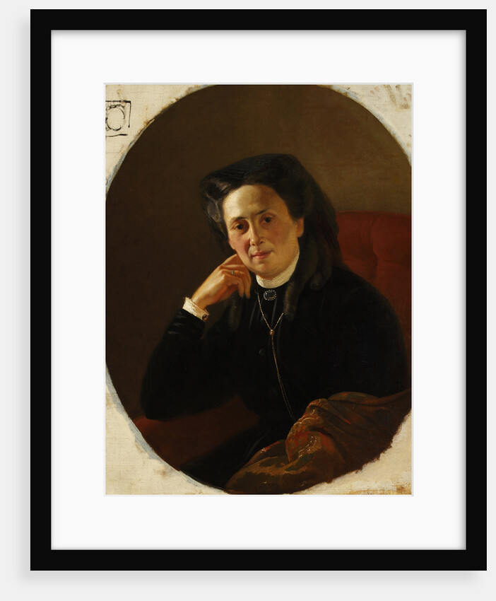 Portrait of Kleopatra Vasilyevna Kolyubakina, née Nashchokina, Early 1880s by Anonymous