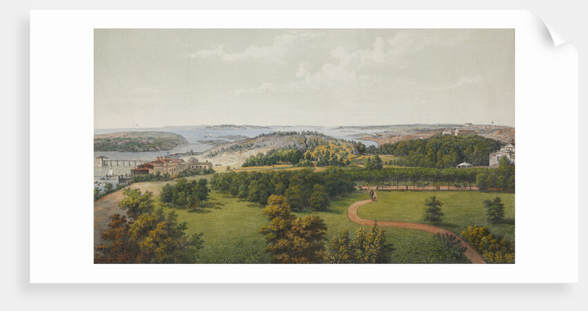 Panoramic View of Sveaborg and Helsingfors (Sheet 2), 1855 by Anonymous