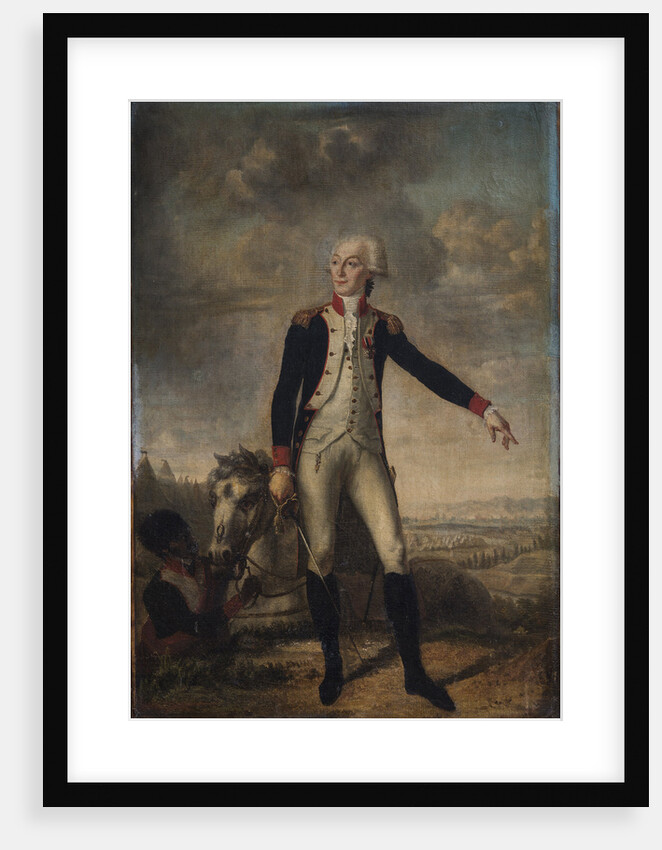 Portrait of Gilbert Motier the Marquis De La Fayette, c. 1785 by Anonymous