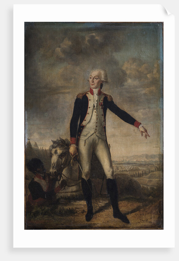 Portrait of Gilbert Motier the Marquis De La Fayette, c. 1785 by Anonymous