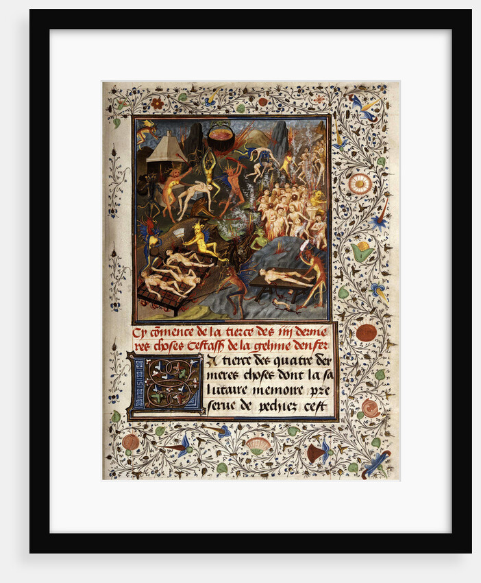 The Hell, after 1454 by Anonymous