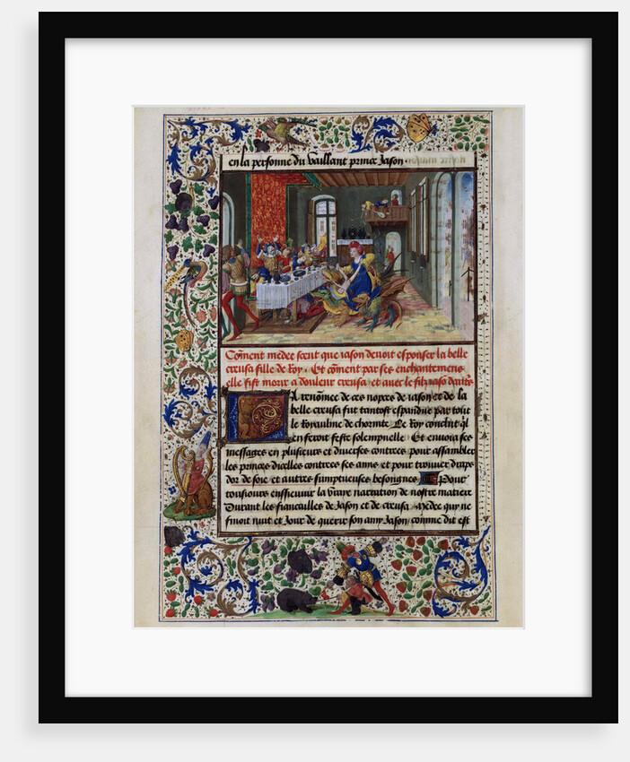 Medea kills her son, ca 1470 by Anonymous