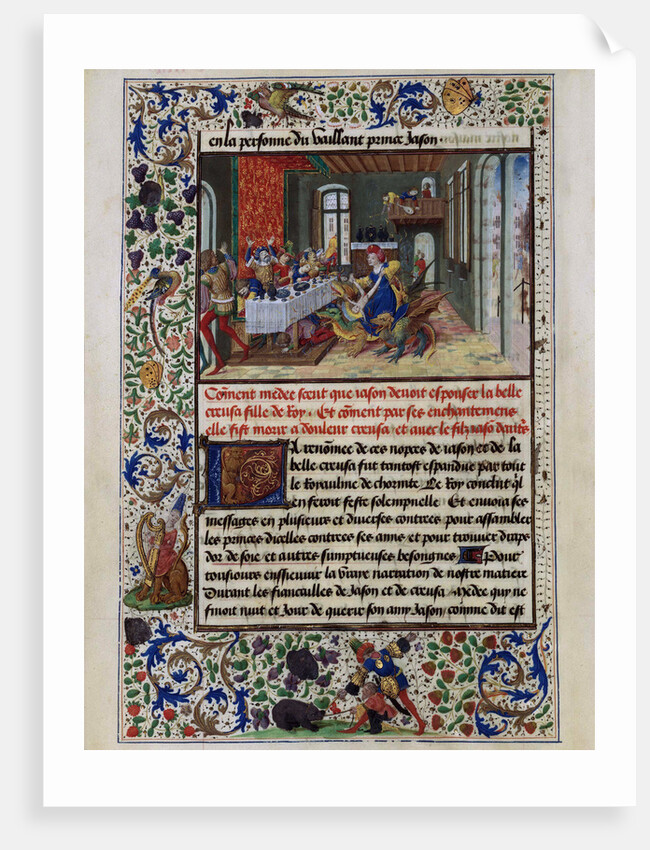 Medea kills her son, ca 1470 by Anonymous