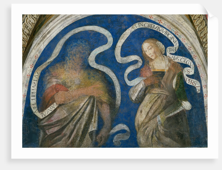 The Prophet Zechariah and the Persian Sibyl, 1492-1495 by Anonymous