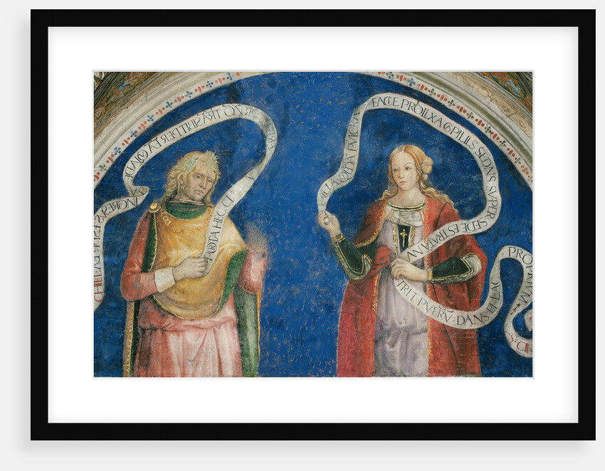 The Prophet Ezekiel and the Cimmerian Sibyl, 1492-1495 by Anonymous