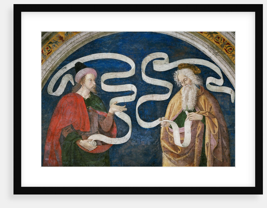 Matthew the Apostle and the Prophet Obadiah, 1492-1495 by Anonymous