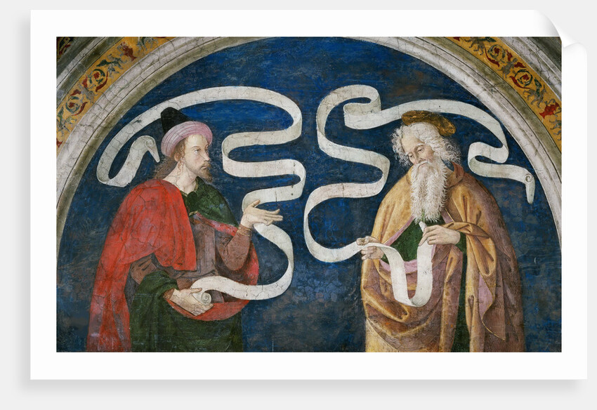 Matthew the Apostle and the Prophet Obadiah, 1492-1495 by Anonymous