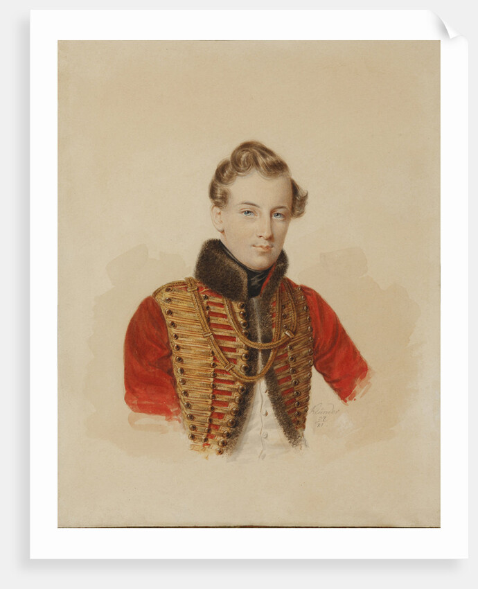 Prince Alexander Nikolayevich Dolgoruky, 1838 by Anonymous