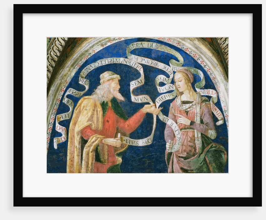 The Prophet Daniel and the Erythraean Sibyl, 1492-1495 by Anonymous