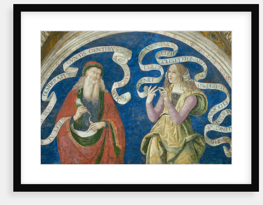 The Prophet Amos and the European Sibyl, 1492-1495 by Anonymous