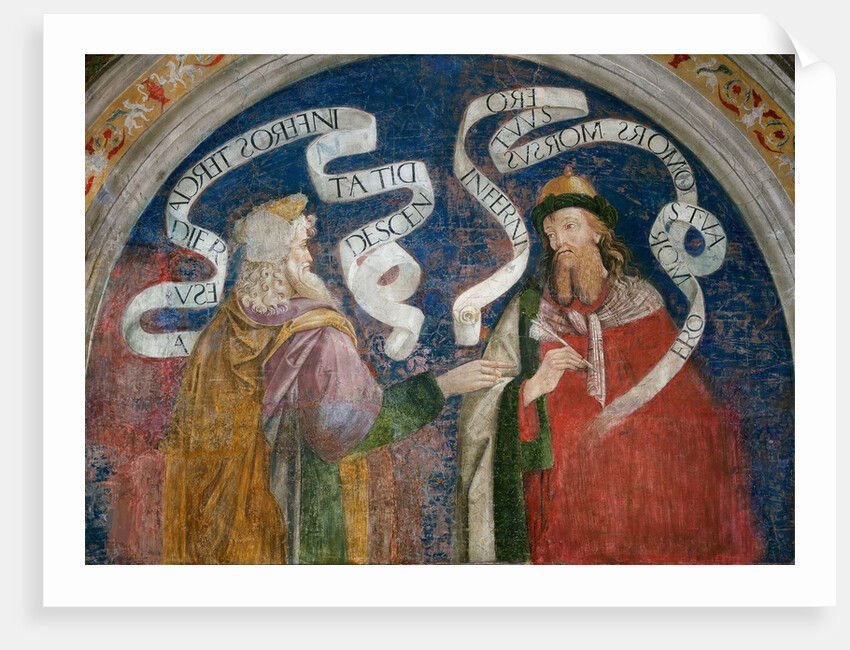 Matthew the Apostle and the Prophet Hosea, 1492-1495 by Anonymous