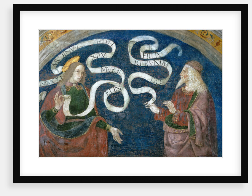 John the Evangelist and the King David, 1492-1495 by Anonymous