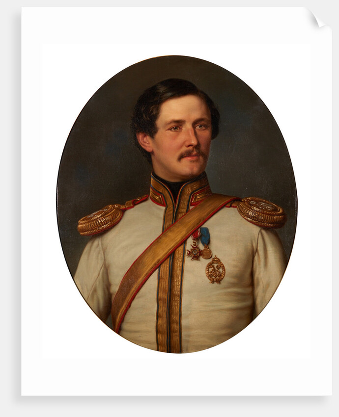 Peter Dominikus Ludwig, Prince of Sayn-Wittgenstein-Berleburg-Ludwigsburg, 1858 by Anonymous