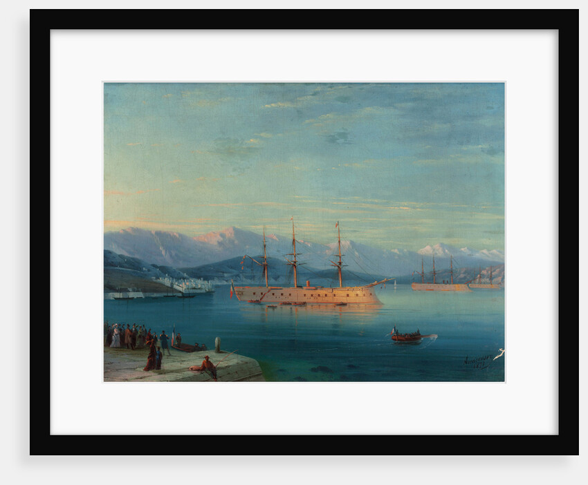 French Ships Departing the Black Sea, 1871 by Anonymous