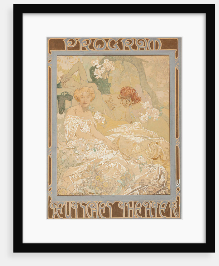 Deutsches Schauspielhaus. Theatre programme, 1908 by Anonymous
