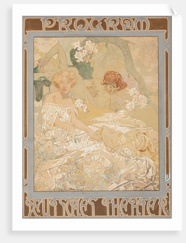 Deutsches Schauspielhaus. Theatre programme, 1908 by Anonymous