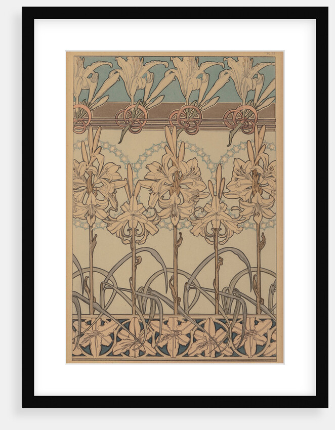 Textile design, c. 1900 by Anonymous