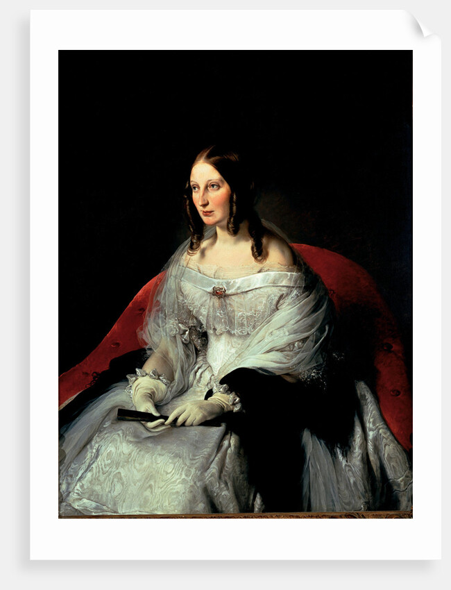 Portrait of Sarah Louise Strachan, principessa di SantAntimo, 1840-1844 by Anonymous
