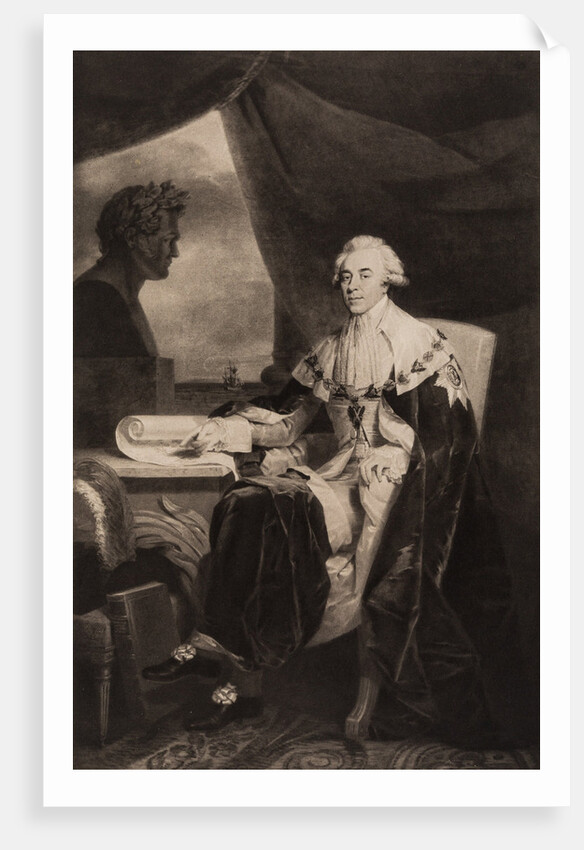 Portrait of Count Nikolay Petrovich Rumyantsev, 1828 by Anonymous