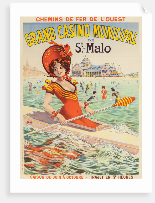 Grand Casino Municipal de St. Malo, 1890s by Anonymous