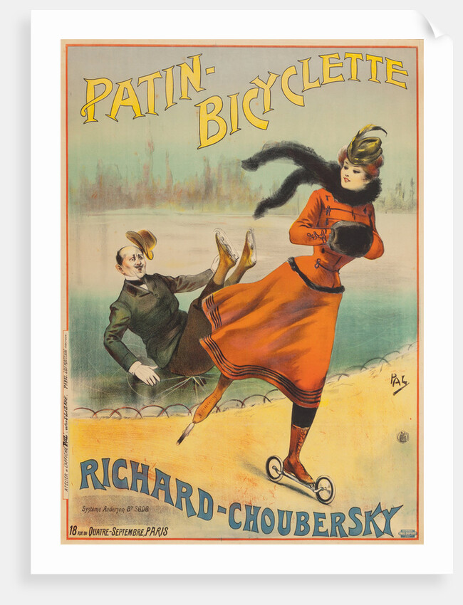 Patin-Bicyclette Richard-Choubersky, 1895 by Anonymous