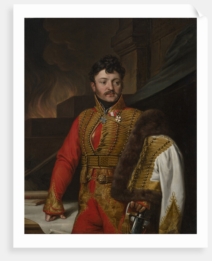 Lieutenant field marshal Count Ferdinand von Wartensleben, 1810 by Anonymous