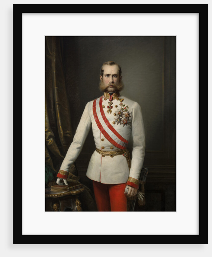 Portrait of Franz Joseph I of Austria, 1862 by Anonymous