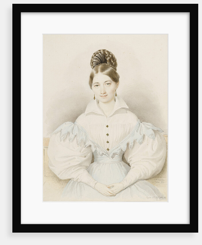 Portrait of Anna Plochl, Freifrau von Brandhofen (Copy), 1832 by Anonymous