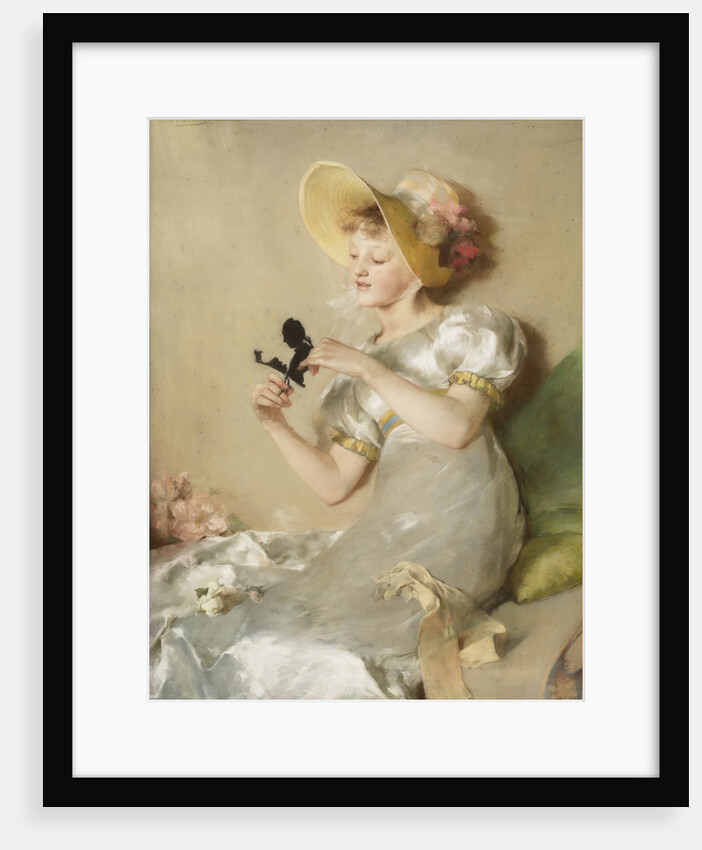 The Papercutting, c. 1890 by Anonymous