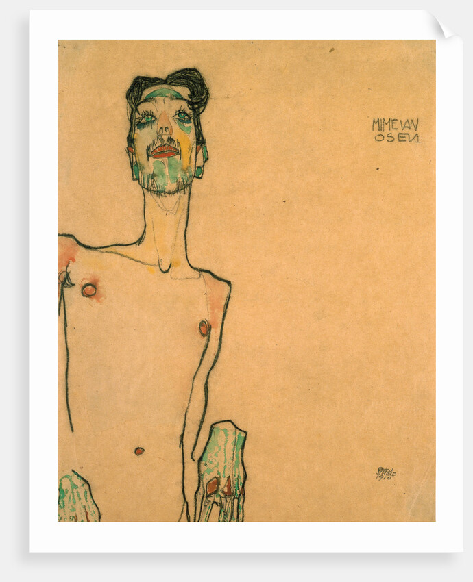 Mime Van Osen, 1910 by Anonymous