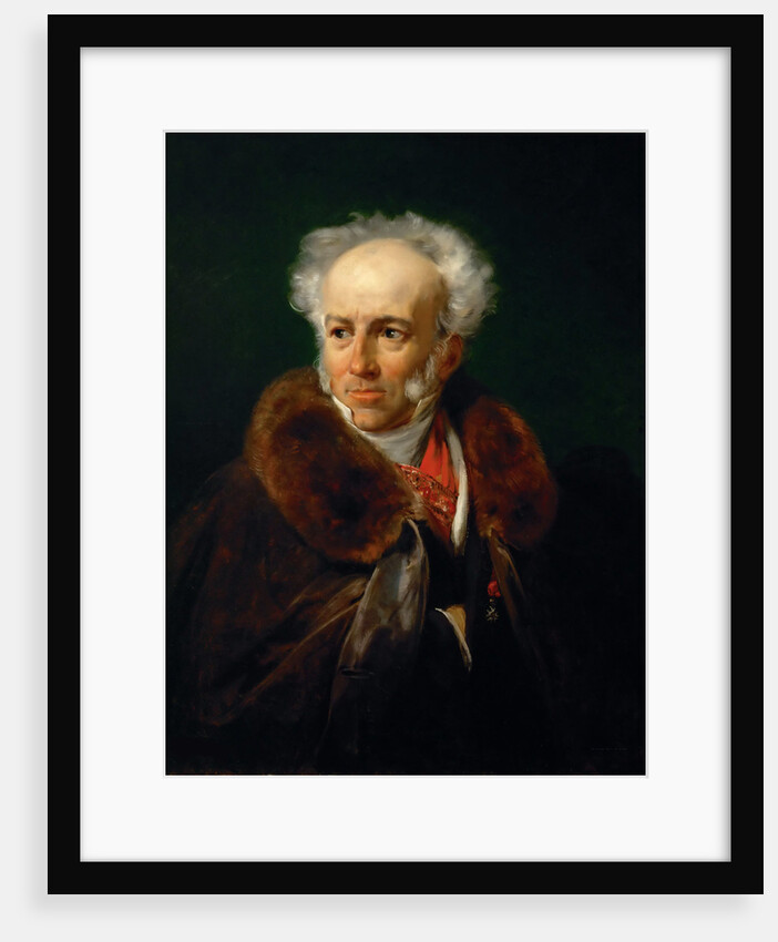 Portrait of the painter Jean-Baptiste Isabey, 1828 by Anonymous