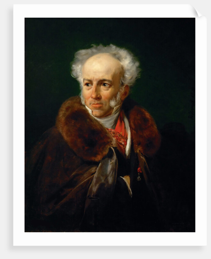 Portrait of the painter Jean-Baptiste Isabey, 1828 by Anonymous