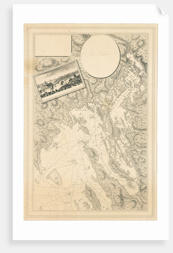 Sea chart of Vyborg bay, Russia, c. 1786-88 by Anonymous