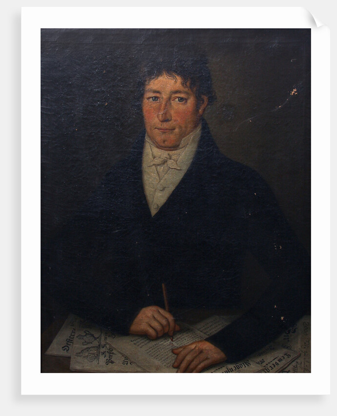 Portrait of Friedrich von Gentz, ca 1813 by Anonymous