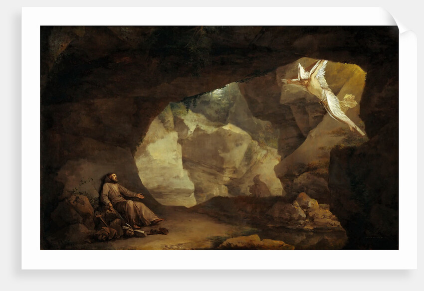 Saint Francis receiving the Stigmata, 1640s by Anonymous