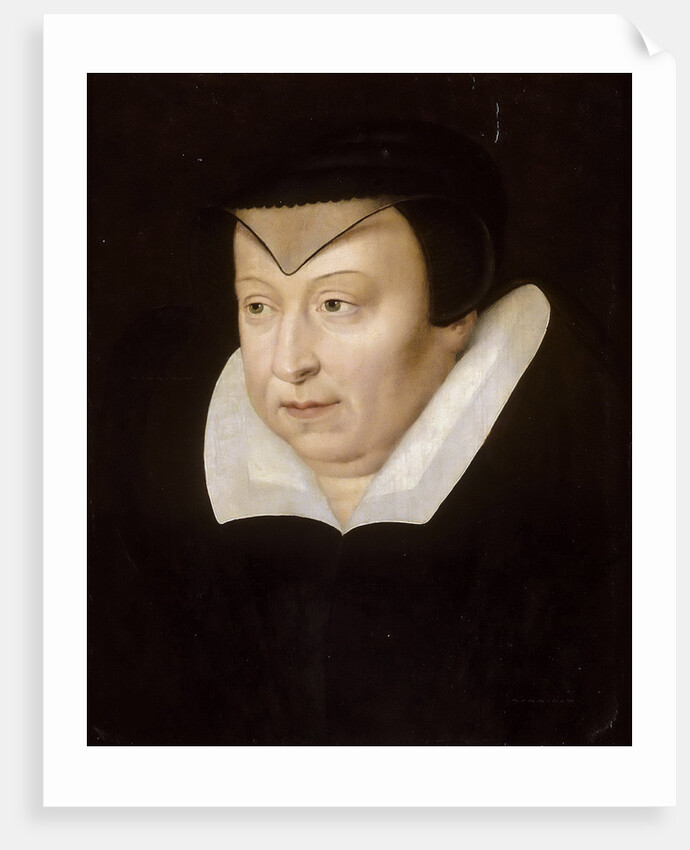 Portrait of Catherine de Medici, c. 1580 by Anonymous
