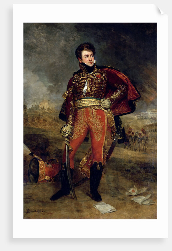 Portrait of General François Fournier-Sarlovèze, ca 1812 by Anonymous