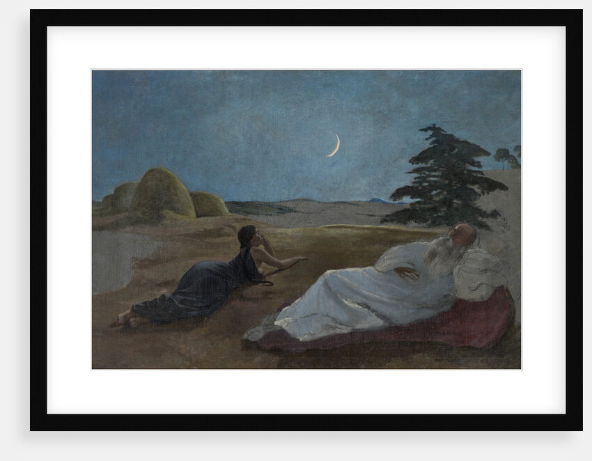 Ruth and Boaz, c. 1870 by Anonymous