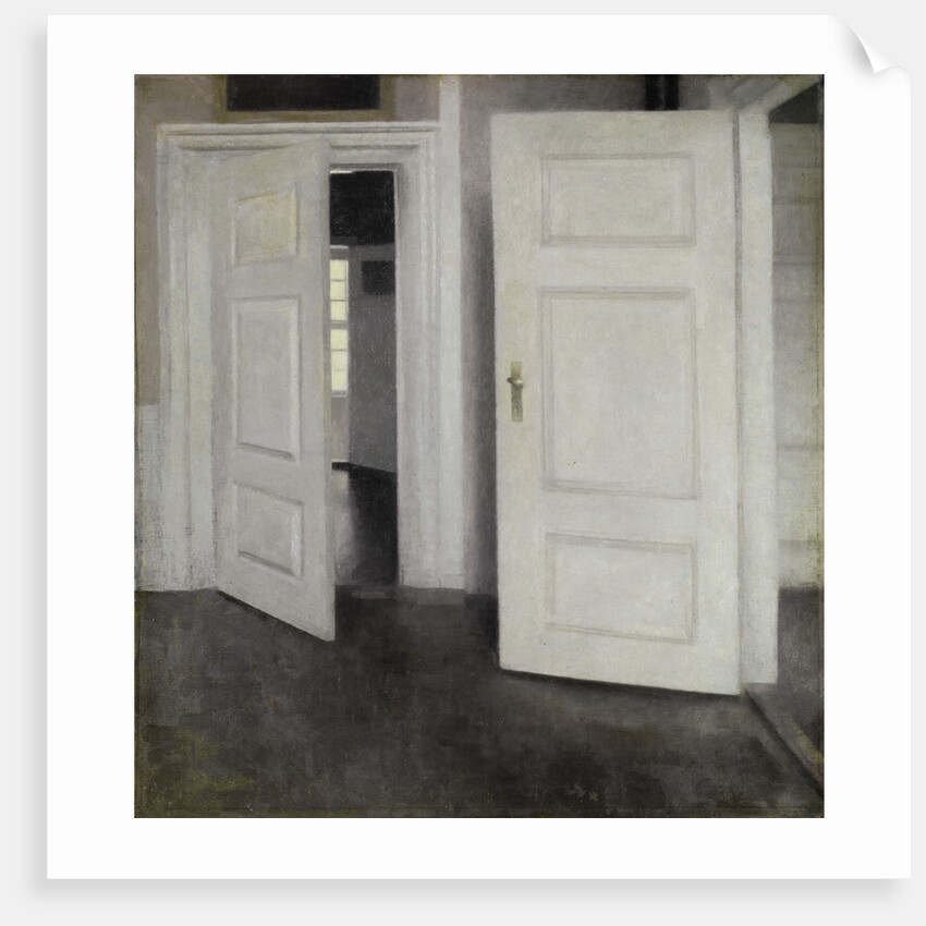 White Doors. Interior, 1899 by Anonymous