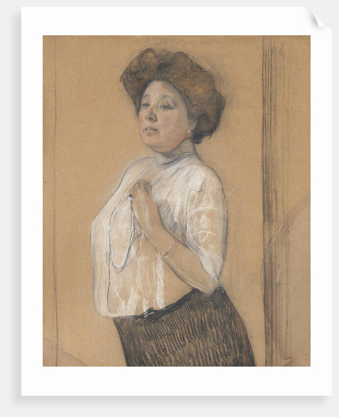 Nadezhda Petrovna Lamanova, 1911 by Anonymous