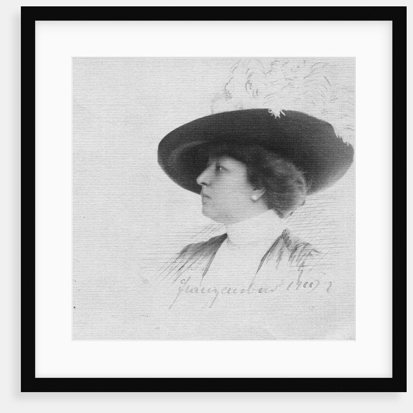 Nadezhda Petrovna Lamanova, 1911 by Anonymous